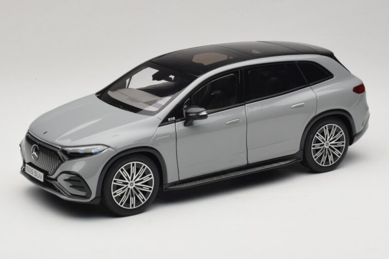 Mercedes EQS SUV X296 Manufaktur Alpine Grey NZG 1:18 B66960591 Метал