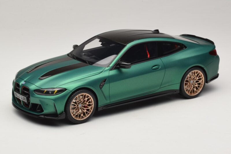 BMW M4 CS G82 Frozen Isle of Man Green GT Spirit 1:18 GT994 Смола