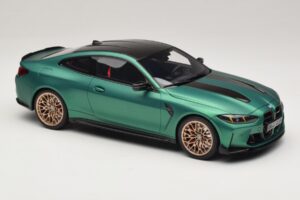 BMW M4 CS G82 Frozen Isle of Man Green GT Spirit 1:18 GT994 Смола — снимка 4 от 6