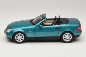 Mercedes SLK R170 Vivianite Green Norev 1:18 183021 Метал — снимка 6 от 10