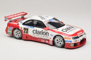 Nissan Skyline GT-R R33 LM GT1 #23 K. Hoshino / M. Hasemi / T. Suzuki Clarion Team NISMO 24 Hours of Le Mans 1996 Otto 1:18 O — снимка 4 от 6
