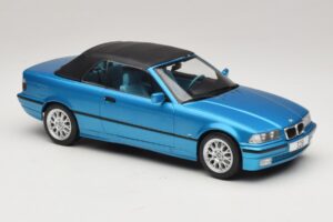 BMW 3 Series E36 Кабриолет Син Метален MCG 1:18 MCG18319 Метал — снимка 5 от 7