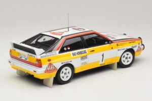 Audi Quattro #1 W. Rohrl / C. Geistdorfer Rally Monte Carlo Winner 1984 Minichamps 1:18 A5-5894 Метал — снимка 2 от 6