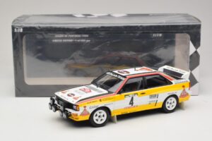 Audi Quattro A2 #4 W. Rohrl / C. Geistdorfer Rally Portugal 1984 Minichamps 1:18 153841104 Метал — снимка 6 от 6