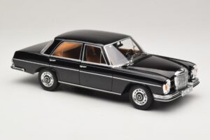 Mercedes 280 SE W108 Черен Norev 1:18 183360 Метал — снимка 6 от 8
