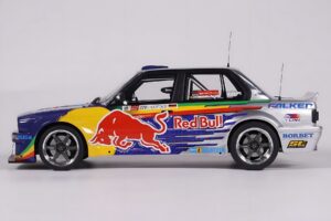 BMW E30 V8 #229 E. Hountondji Red Bull Driftbrothers Drift 2023 Син Otto 1:18 OT486 Смола — снимка 3 от 5