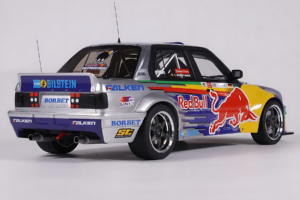 BMW E30 V8 #229 E. Hountondji Red Bull Driftbrothers Drift 2023 Син Otto 1:18 OT486 Смола — снимка 2 от 5