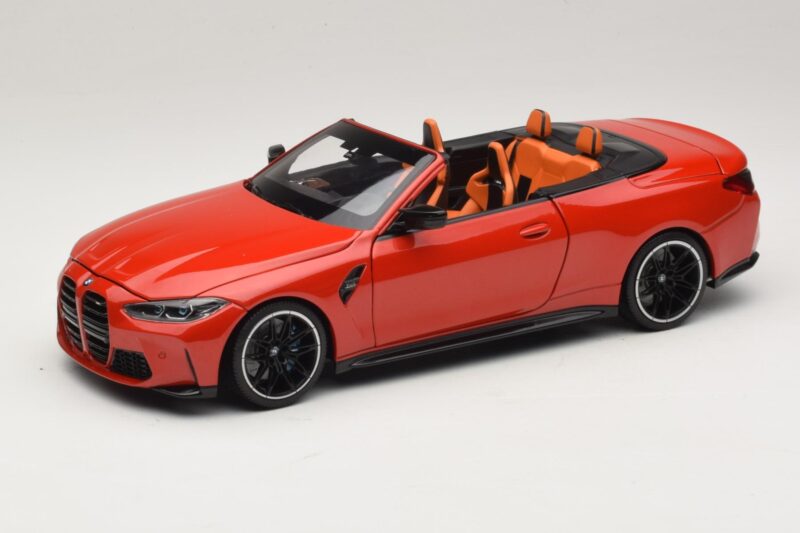 BMW M4 G83 Кабриолет Red Metallic Minichamps 1:18 110021030 Метал
