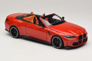 BMW M4 G83 Кабриолет Red Metallic Minichamps 1:18 110021030 Метал — снимка 6 от 8
