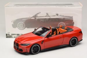 BMW M4 G83 Кабриолет Red Metallic Minichamps 1:18 110021030 Метал — снимка 8 от 8