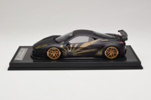 Ferrari 458 LB Works Matt Black BBA 1:18 REMC037 Смола