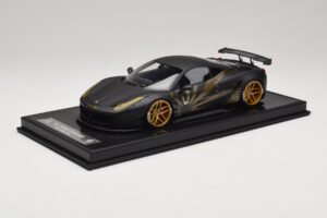Ferrari 458 LB Works Matt Black BBA 1:18 REMC037 Смола — снимка 2 от 7