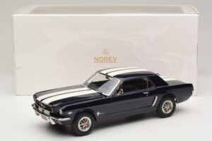 Ford Mustang Nightmist Blue Norev 1:18 182805 Метал — снимка 6 от 6