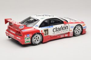Nissan Skyline GT-R R33 LM GT1 #23 K. Hoshino / M. Hasemi / T. Suzuki Clarion Team NISMO 24 Hours of Le Mans 1996 Otto 1:18 O — снимка 2 от 6