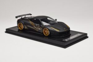 Ferrari 458 LB Works Matt Black BBA 1:18 REMC037 Смола — снимка 4 от 7