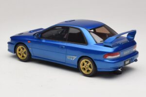 Subaru Impreza WRX STI GC8 Type R Version V Limited Sonic Blue Otto 1:18 OT1249 Смола — снимка 5 от 6