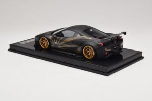 Ferrari 458 LB Works Matt Black BBA 1:18 REMC037 Смола — снимка 5 от 7