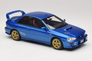 Subaru Impreza WRX STI GC8 Type R Version V Limited Sonic Blue Otto 1:18 OT1249 Смола — снимка 4 от 6