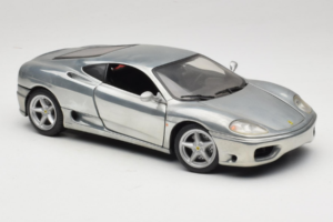 Ferrari 360 Modena Хромирано Сребърен Hot Wheels 1:18 27774 Метал — снимка 6 от 8