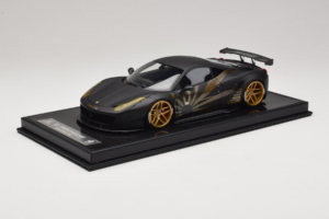 Ferrari 458 LB Works Matt Black BBA 1:18 REMC037 Смола — снимка 2 от 7