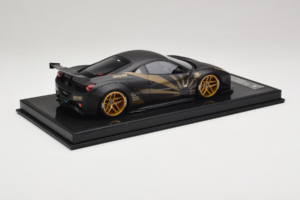 Ferrari 458 LB Works Matt Black BBA 1:18 REMC037 Смола — снимка 3 от 7