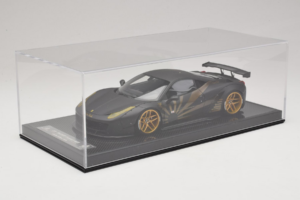 Ferrari 458 LB Works Matt Black BBA 1:18 REMC037 Смола — снимка 6 от 7