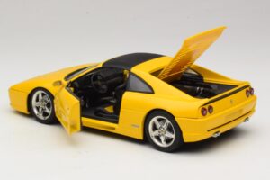 Ferrari F355 Spider Жълт с Черен Покрив UT Models 1:18 180074030-P4 Метал — снимка 5 от 8