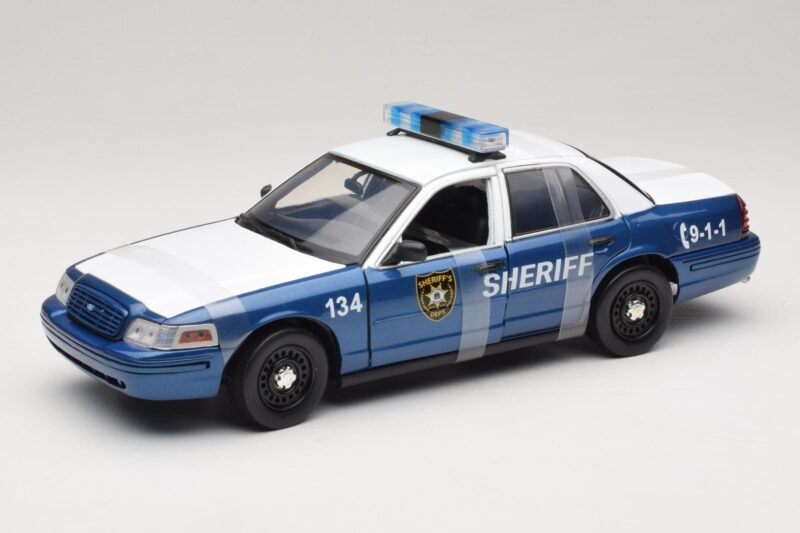 Ford Crown Victoria Police Interceptor The Walking Dead Greenlight 1:18 12957 Метал