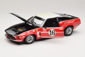 Ford Mustang Boss 302 #16 Bud Moore Engineering G. Follmer Trans-Am 1969 OEM 1:18 FORD006 Метал — снимка 2 от 8