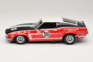 Ford Mustang Boss 302 #16 Bud Moore Engineering G. Follmer Trans-Am 1969 OEM 1:18 FORD006 Метал — снимка 4 от 8