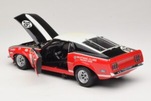 Ford Mustang Boss 302 #16 Bud Moore Engineering G. Follmer Trans-Am 1969 OEM 1:18 FORD006 Метал — снимка 5 от 8