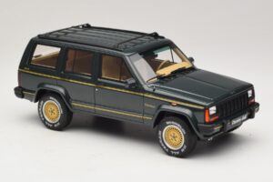 Jeep Cherokee XJ Limited Dark Hunter Green Otto 1:18 OT1340 Смола — снимка 4 от 6
