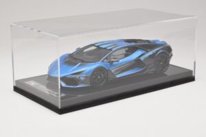 Lamborghini Revuelto Blue Black IVY Merit 1:18 REMC040 Смола — снимка 6 от 7