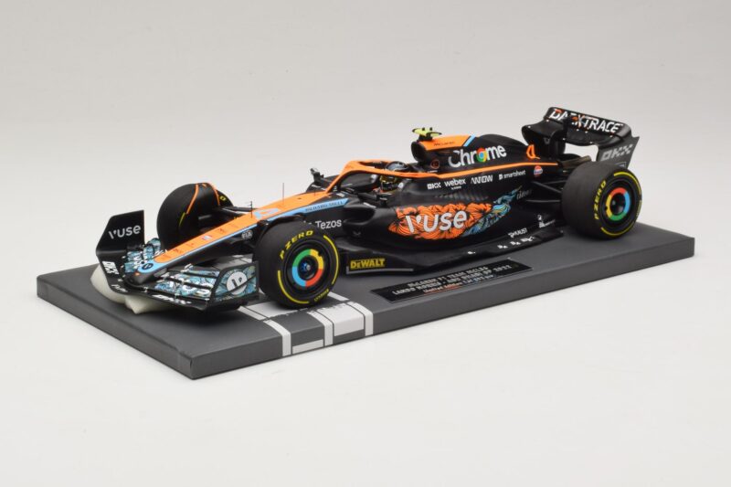 McLaren MCL36 #4 L. Norris Abu Dhabi GP 2022 Minichamps 1:18 537224004 Смола
