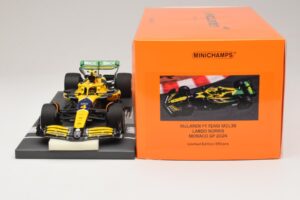 McLaren MCL38 #4 L. Norris Monaco GP Winner 2024 Minichamps 1:18 537242604 Смола — снимка 6 от 7