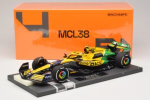 McLaren MCL38 #4 L. Norris Monaco GP Winner 2024 Minichamps 1:18 537242604 Смола — снимка 7 от 7