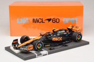 McLaren MCL60 #4 L. Norris 2nd Place Singapore GP 2023 Minichamps 1:18 537233404 Смола — снимка 7 от 7