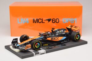 McLaren MCL60 #81 O. Piastri Hungarian GP 2023 Minichamps 1:18 537233081 Смола — снимка 7 от 7