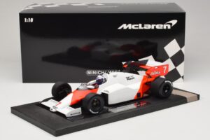 McLaren MP4/2 TAG #7 A. Prost Portuguese GP Winner 1984 Minichamps 1:18 537841807 Смола — снимка 7 от 7