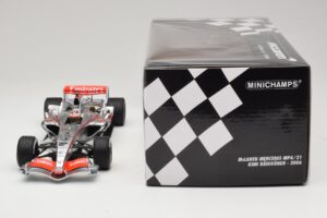 McLaren MP4/21 #3 K. Raikkonen 2006 Minichamps 1:18 530061803 Смола — снимка 6 от 7