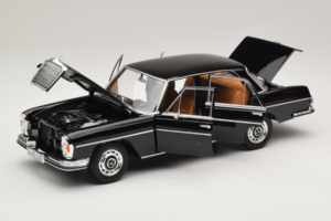 Mercedes 280 SE W108 Черен Norev 1:18 183360 Метал — снимка 2 от 8