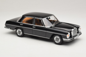 Mercedes 280 SE W108 Черен Norev 1:18 183360 Метал — снимка 6 от 8