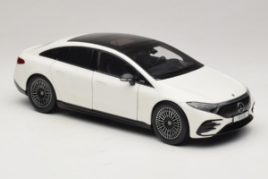 Mercedes EQS V297 Manufaktur Opalite White NZG 1:18 B66961049 Метал — снимка 6 от 8