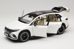 Mercedes EQS SUV X296 Manufaktur Diamond White NZG 1:18 B66960590 Метал — снимка 2 от 8