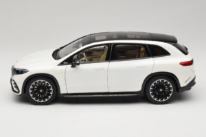 Mercedes EQS SUV X296 Manufaktur Diamond White NZG 1:18 B66960590 Метал — снимка 4 от 8