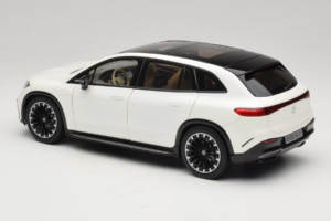 Mercedes EQS SUV X296 Manufaktur Diamond White NZG 1:18 B66960590 Метал — снимка 7 от 8