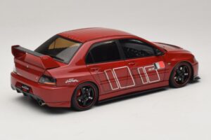 Mitsubishi Lancer Evolution IX MR Fast & Furious Червен Ignition Model 1:18 2374 Смола — снимка 2 от 6