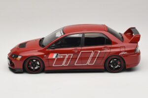 Mitsubishi Lancer Evolution IX MR Fast & Furious Червен Ignition Model 1:18 2374 Смола — снимка 3 от 6