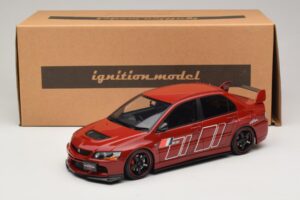 Mitsubishi Lancer Evolution IX MR Fast & Furious Червен Ignition Model 1:18 2374 Смола — снимка 6 от 6