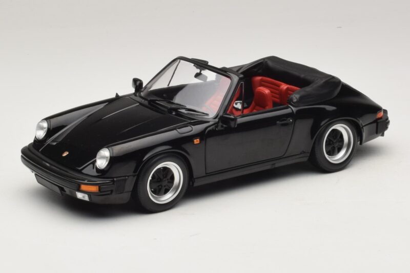 Porsche 911 3.2 Carrera Кабриолет Черен Minichamps 1:18 100063035 Метал